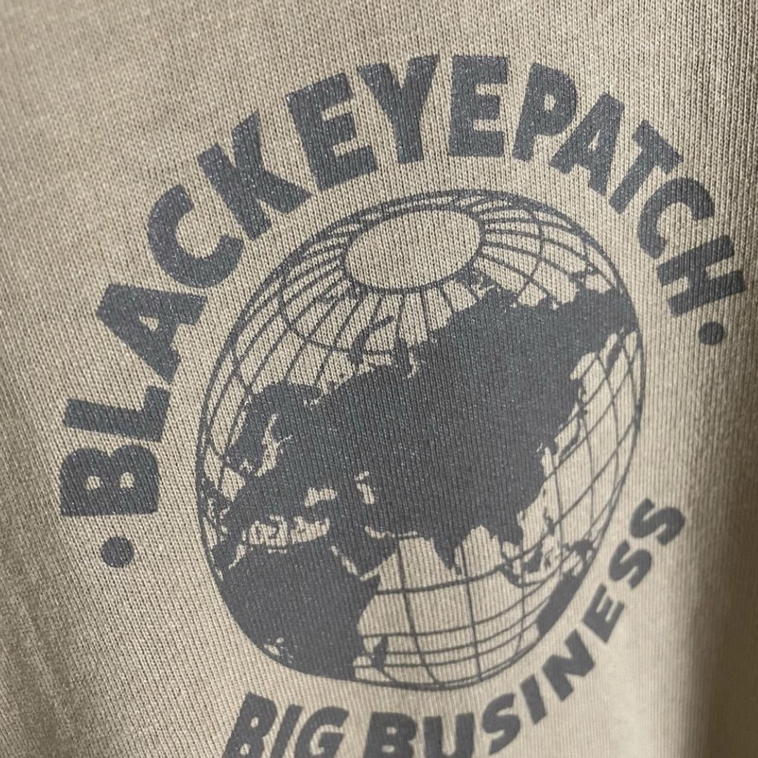 【希少XLサイズ】ブラックアイパッチ リンガーシャツ Tシャツ センターロゴ メンズのトップス(Tシャツ/カットソー(半袖/袖なし))の商品写真