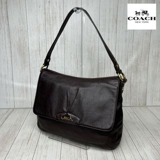 コーチ(COACH)のCOACH コーチ　レザー　ショルダーバッグ　ハンドバッグ28(ショルダーバッグ)