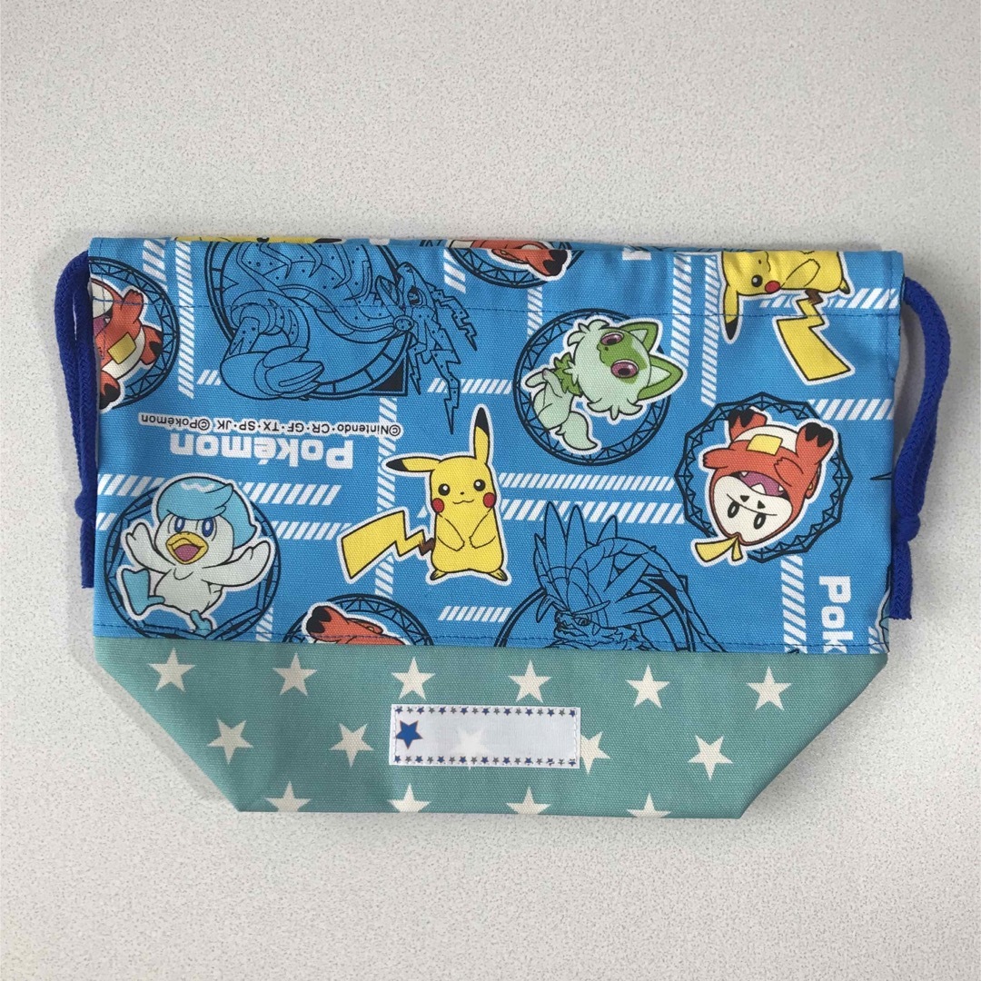 お弁当袋　ポケモン88 キッズ/ベビー/マタニティのこども用バッグ(ランチボックス巾着)の商品写真