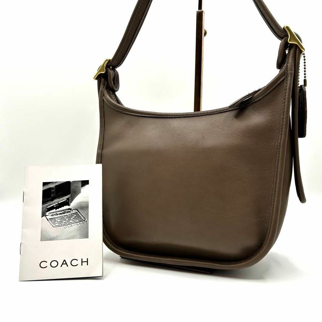 COACH(コーチ)のX481【美品】オールドコーチ／ワンショルダーバッグ　レガシー　グラブタンレザー レディースのバッグ(ショルダーバッグ)の商品写真