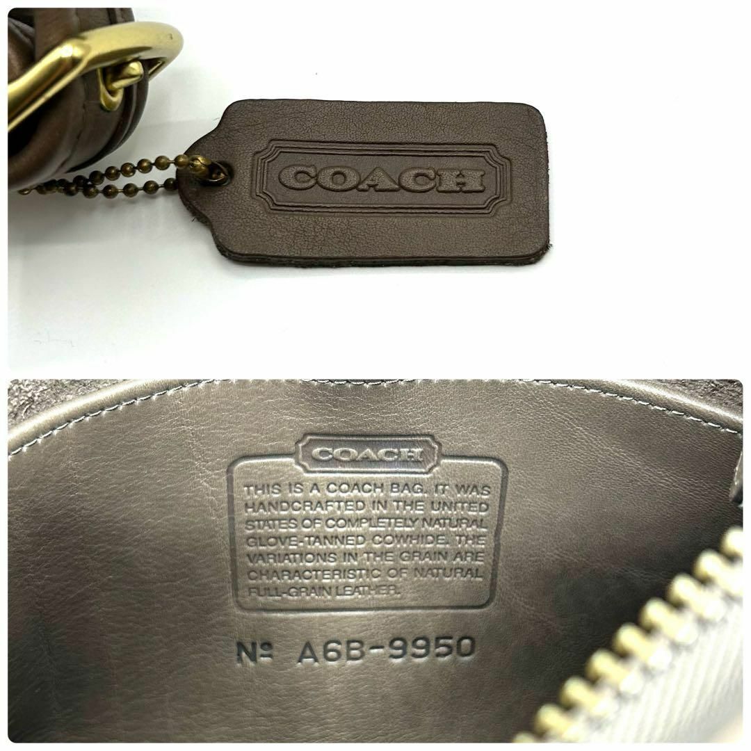 COACH(コーチ)のX481【美品】オールドコーチ／ワンショルダーバッグ　レガシー　グラブタンレザー レディースのバッグ(ショルダーバッグ)の商品写真