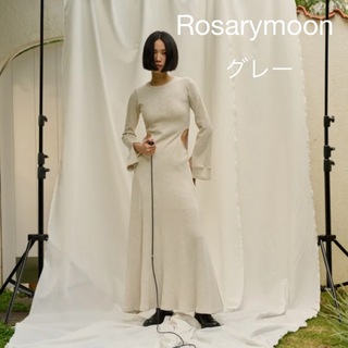 ロザリームーン(Rosary moon)のRosary moon  Side Open Thermal Dress(ロングワンピース/マキシワンピース)