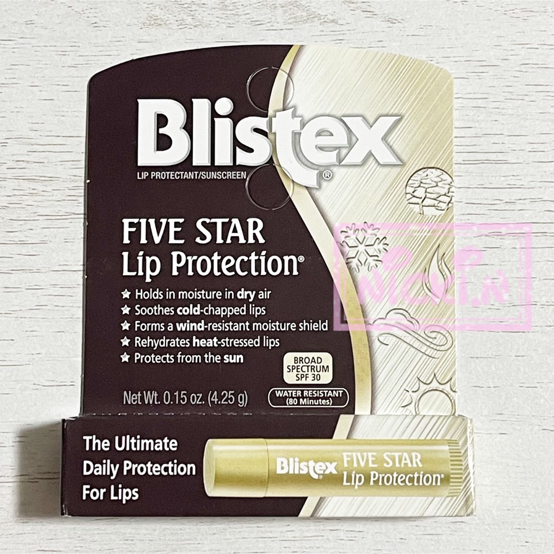 Blistex Five Star☆ ブリステックス  五つ星 日焼け止めリップ コスメ/美容のスキンケア/基礎化粧品(リップケア/リップクリーム)の商品写真