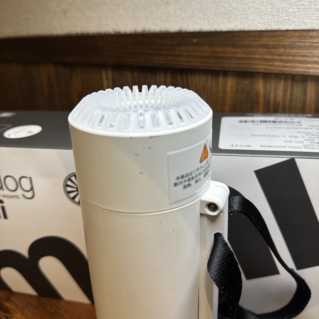 美品　Airdog mini portable ホワイト　エアードッグ スマホ/家電/カメラの生活家電(空気清浄器)の商品写真