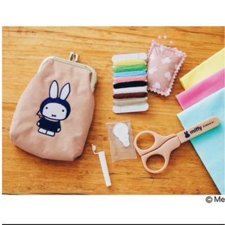 miffy - 【新品】miffy 刺繍がま口ポーチ&ソーイングセット