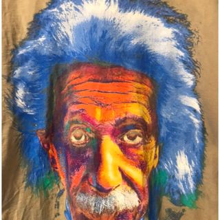 激レア　XL VTG Einstein tee  (Tシャツ/カットソー(半袖/袖なし))