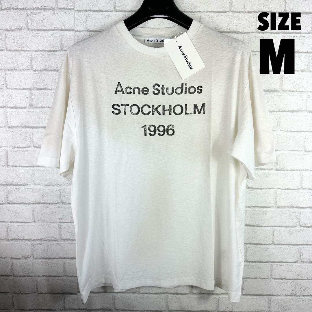 Acne Studios(アクネストゥディオズ)の新品100%本物 Acne Studios ロゴ Tシャツ アクネ  メンズのトップス(Tシャツ/カットソー(半袖/袖なし))の商品写真