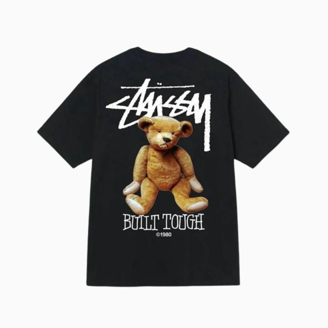 STUSSY(ステューシー)の♪ ステューシー STUSSY BUILT TOUGH Tシャツ ブラック 黒♪ メンズのトップス(Tシャツ/カットソー(半袖/袖なし))の商品写真