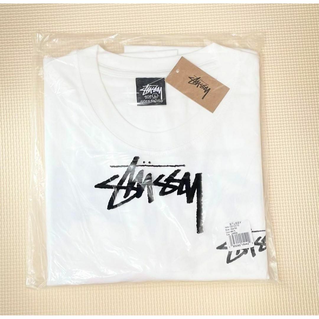 STUSSY(ステューシー)のステューシーSTUSSY FUZZY DICE Tシャツ L 白 ホワイト メンズのトップス(Tシャツ/カットソー(半袖/袖なし))の商品写真