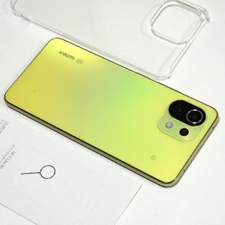 シャオミ(Xiaomi)の美品 SIMフリー Xiaomi mi 11 Lite 5G 128GB(スマートフォン本体)