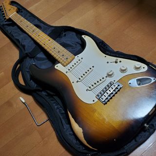 フェンダー(Fender)のfender mex road worn 50s stratocaster 初期(エレキギター)