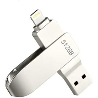  USBメモリ 512GB  USB iPhone iPadフラッシュドライブ(その他)