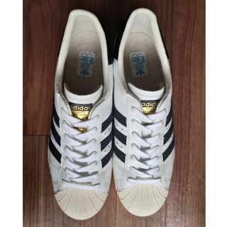 アディダス(adidas)のアディダス オリジナルス スーパースター 80ｓ 白黒金ベロ(スニーカー)