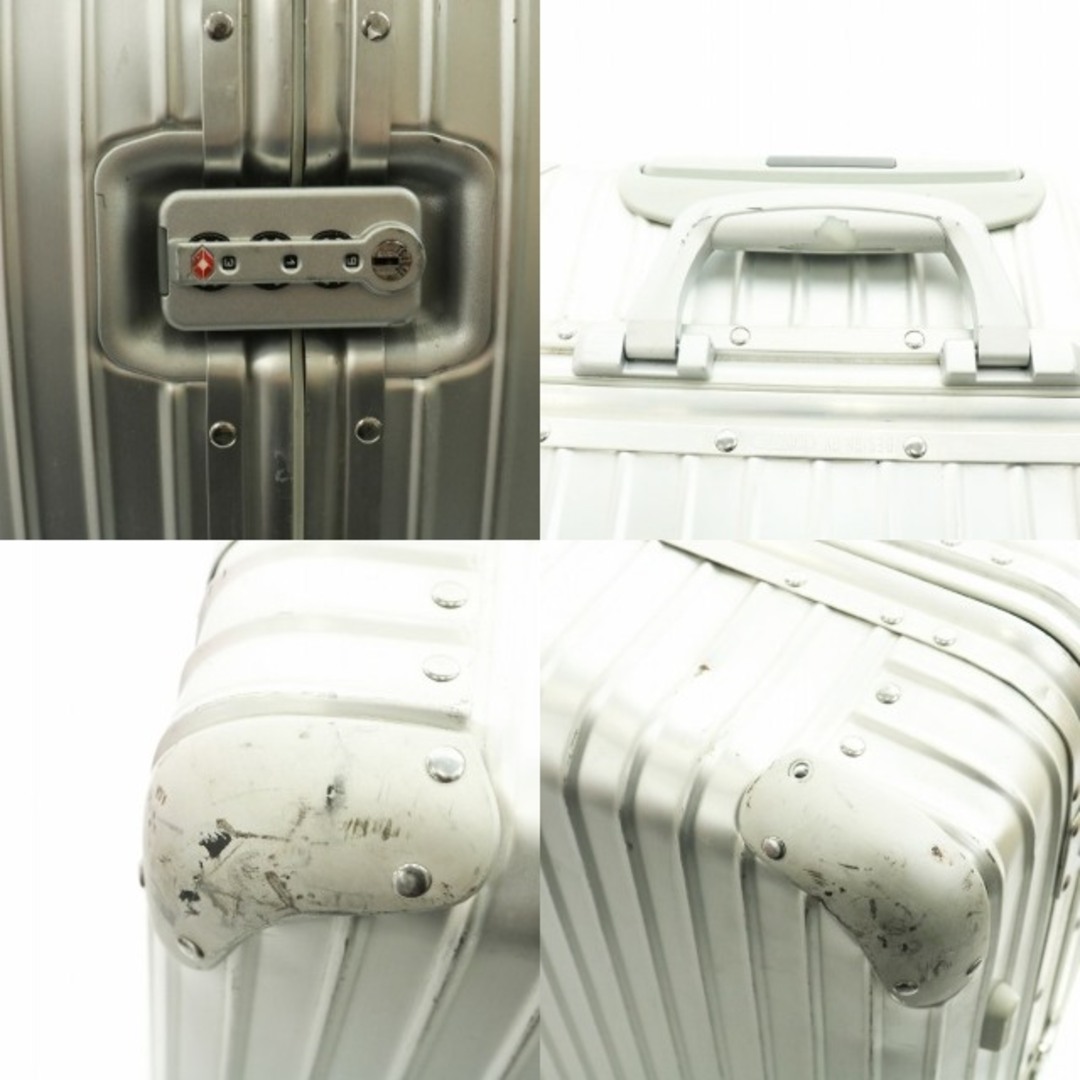 RIMOWA(リモワ)のリモワ オリジナル トパーズ スーツケース キャリー 4輪 3泊-5泊 同梱不可 メンズのバッグ(トラベルバッグ/スーツケース)の商品写真