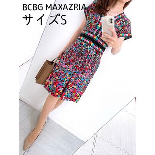 BCBGMAXAZRIA - 【美品✨】定価 30,000円❤️ BCBG MAXAZRIA✨S✨ワンピース