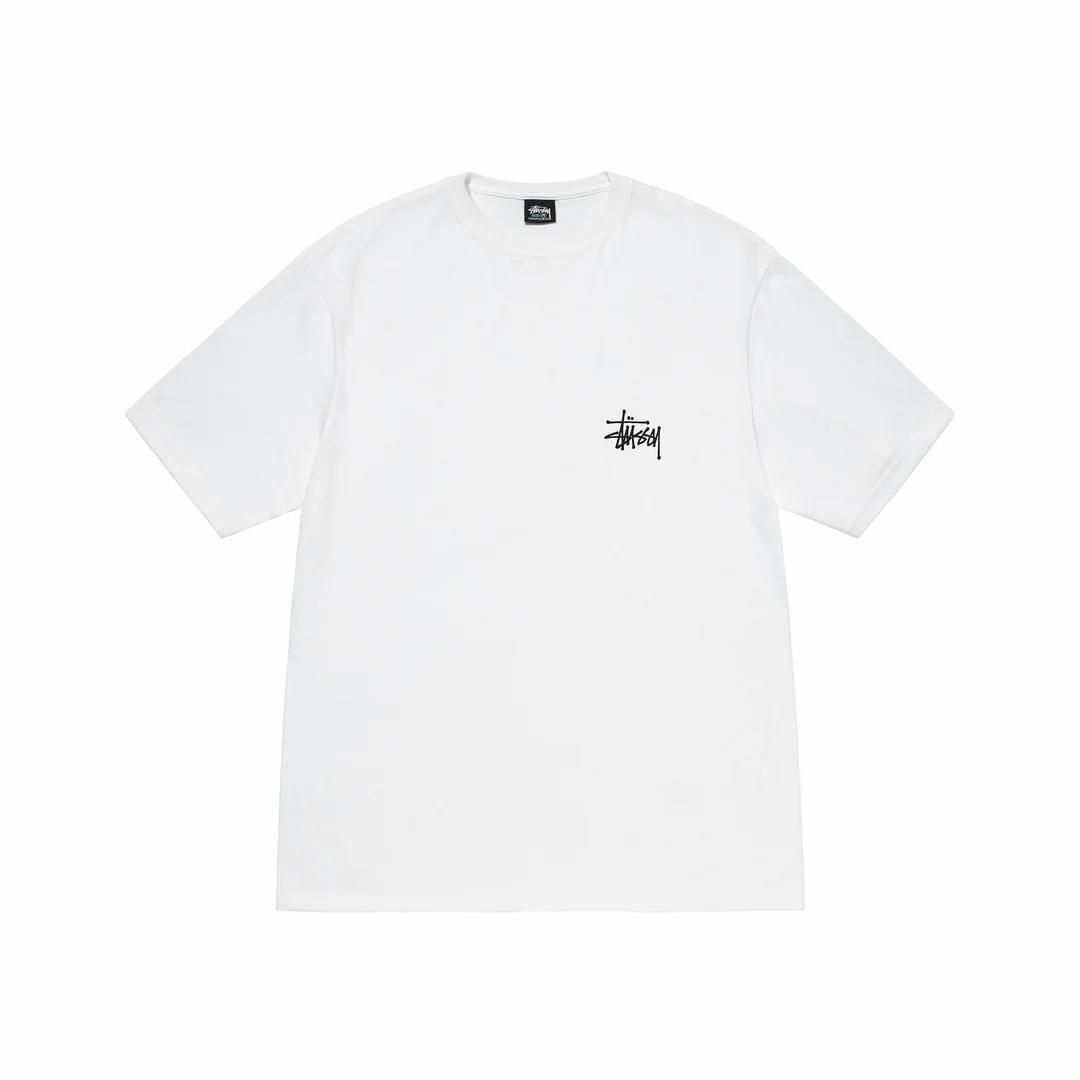 STUSSY(ステューシー)のSTUSSY Tシャツ Basic Stussy Tee 白　ホワイト　L メンズのトップス(Tシャツ/カットソー(半袖/袖なし))の商品写真