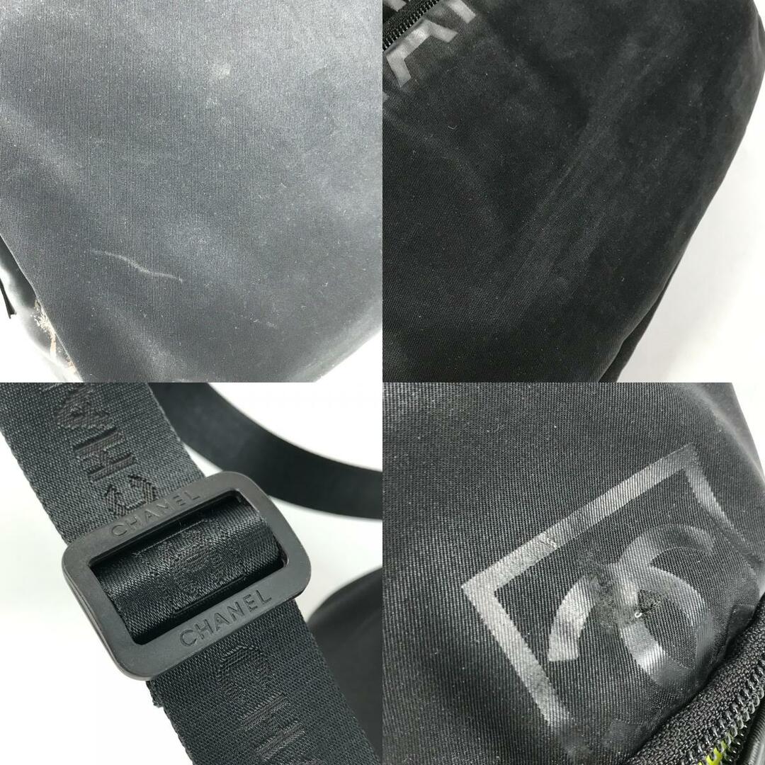 CHANEL(シャネル)のシャネル CHANEL CC ココマーク スポーツ カバン 斜め掛け フラップ ショルダーバッグ ナイロン ブラック レディースのバッグ(ショルダーバッグ)の商品写真