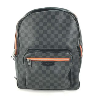 ルイヴィトン(LOUIS VUITTON)のルイヴィトン LOUIS VUITTON ジョッシュ N42403 ダミエグラフィット バックパック カバン リュックサック ダミエグラフィットキャンバス ブラック(バッグパック/リュック)