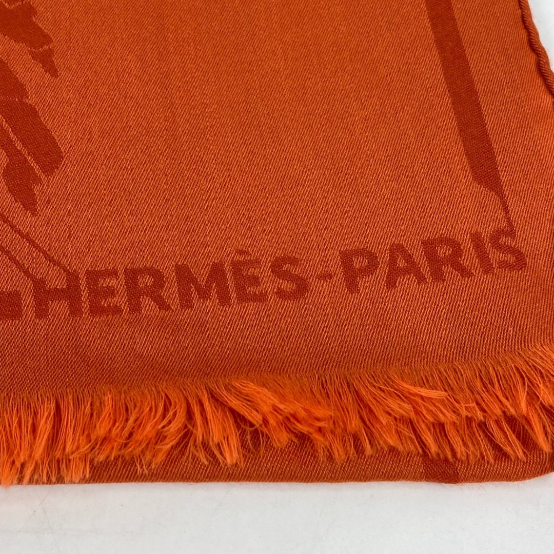 HERMES - エルメス HERMES 大判 馬柄 シュバル ショール HERMES - エルメス HERMES 大判 馬柄 シュバル ショール