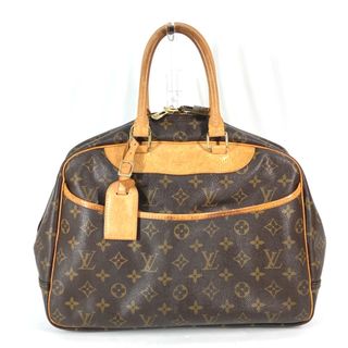 ルイヴィトン(LOUIS VUITTON)のルイヴィトン LOUIS VUITTON ドーヴィル M47270 モノグラム トートバッグ カバン ショルダーバッグ モノグラムキャンバス ブラウン(ショルダーバッグ)