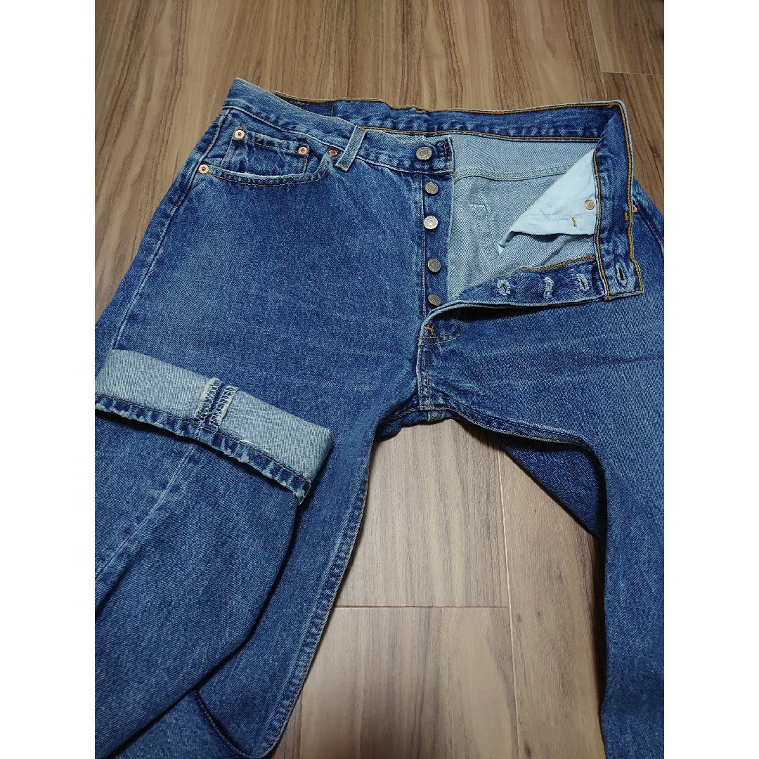 Levi's(リーバイス)の【美品】リーバイス501　W33×L32　アメリカ製90s　デニム　ジーンズ メンズのパンツ(デニム/ジーンズ)の商品写真