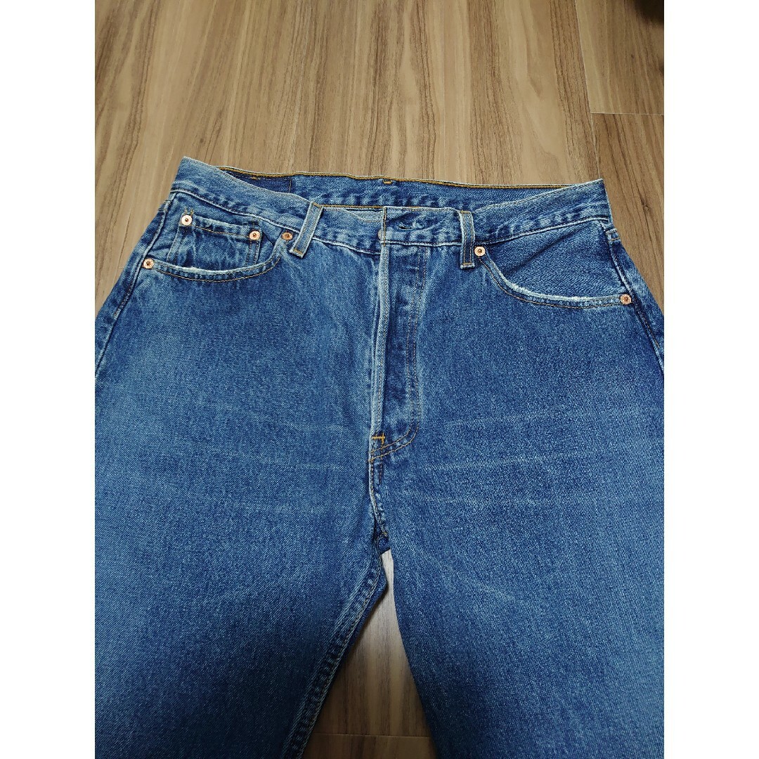 Levi's(リーバイス)の【美品】リーバイス501　W33×L32　アメリカ製90s　デニム　ジーンズ メンズのパンツ(デニム/ジーンズ)の商品写真