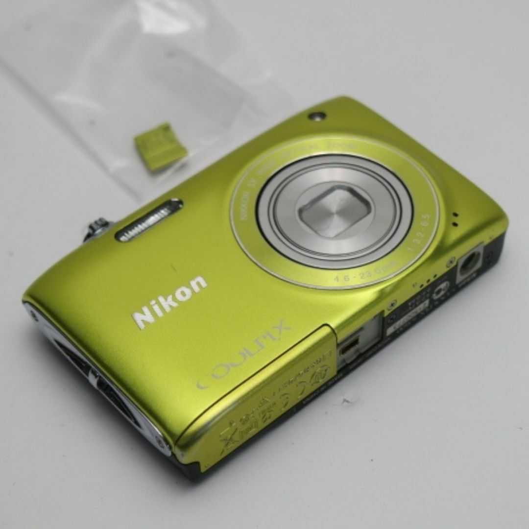 Nikon(ニコン)のCOOLPIX S3100 シトラスイエロー  M333 スマホ/家電/カメラのカメラ(コンパクトデジタルカメラ)の商品写真