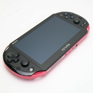 ソニー(SONY)の超美品 PCH-2000 PS VITA ピンク/ブラック  M333(携帯用ゲーム機本体)