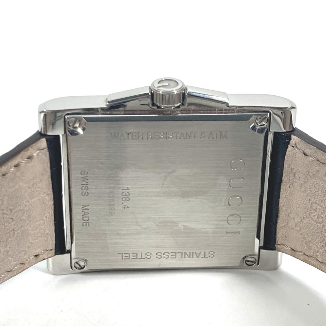 Gucci(グッチ)のグッチ GUCCI レクタングル YA138407 ウォッチウォッチ 腕時計 SS シルバー メンズの時計(腕時計(アナログ))の商品写真