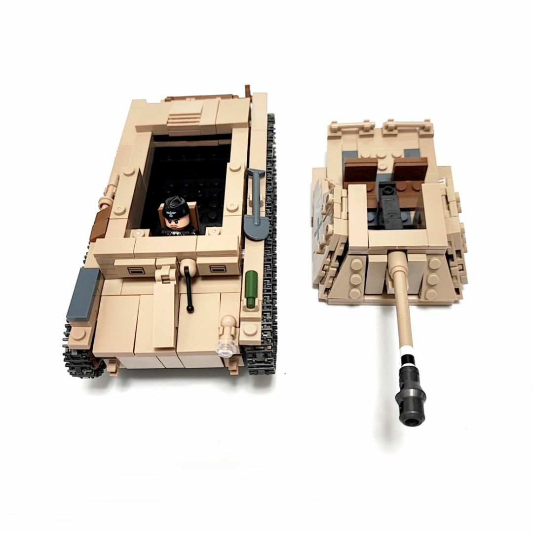 ドイツ マルダーⅢ マーダーⅢ ブロック戦車 ミリタリー 戦車 エンタメ/ホビーのおもちゃ/ぬいぐるみ(模型/プラモデル)の商品写真