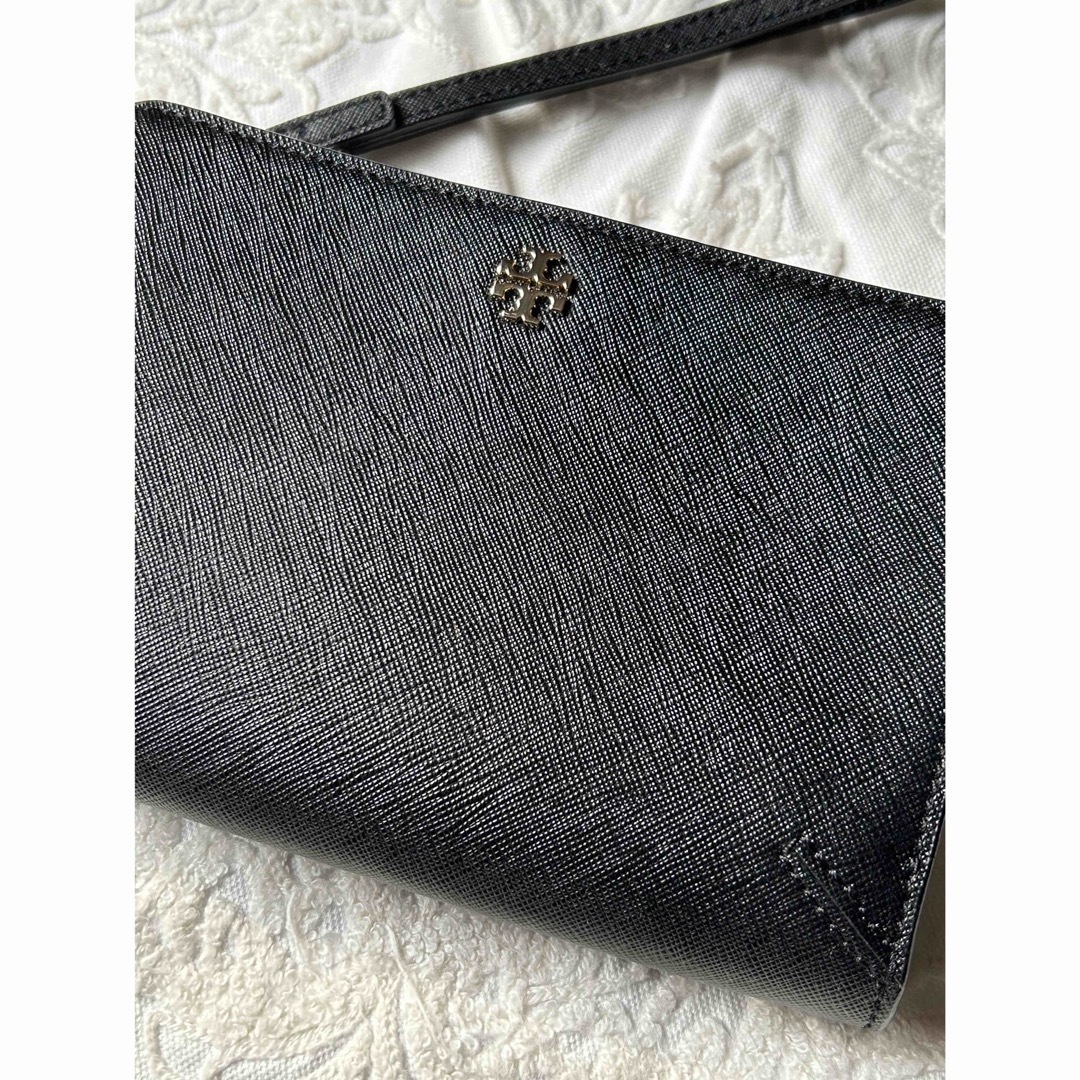 Tory Burch(トリーバーチ)のトリーバーチ　TORY BURCH　長財布　レザー　黒　ブラック レディースのファッション小物(財布)の商品写真