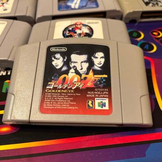 ニンテンドウ64(NINTENDO 64)の007ゴールデンアイ　Nintendo64(家庭用ゲームソフト)