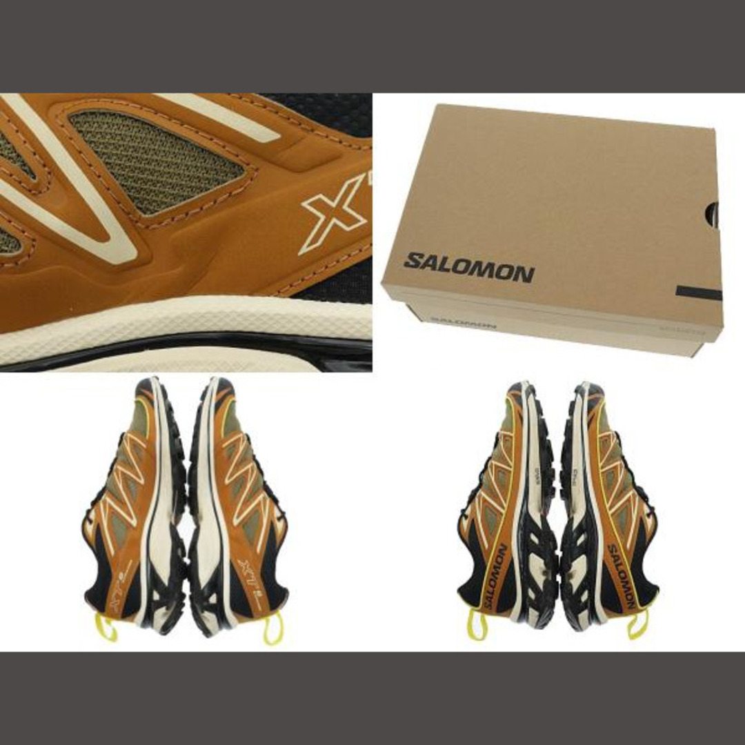 SALOMON(サロモン)のサロモン Salomon XT-6 EXPANSE スニーカー 27 黄 茶 ■ メンズの靴/シューズ(スニーカー)の商品写真