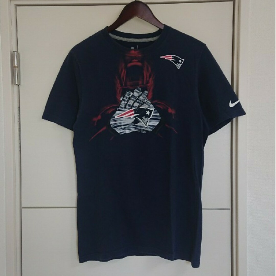 NIKE(ナイキ)のNIKE ナイキ Tシャツ NFL ペイトリオッツ 古着 アメフト メンズのトップス(Tシャツ/カットソー(半袖/袖なし))の商品写真