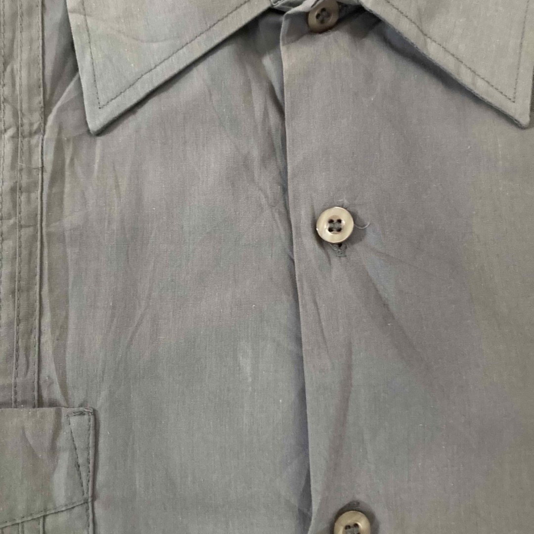 シルバーポイント ビンテージ キューバシャツ 4つポケット メンズのトップス(シャツ)の商品写真