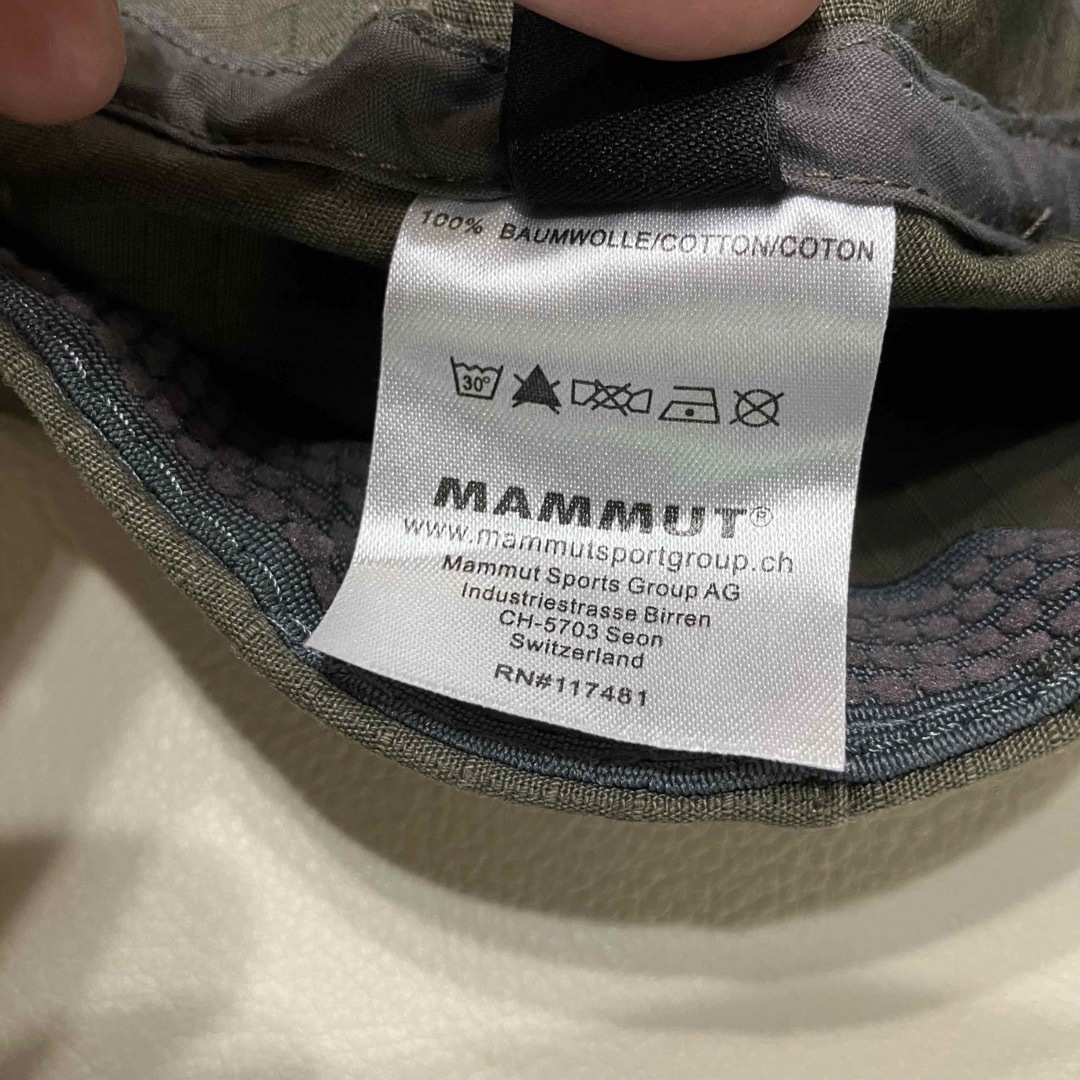 Mammut(マムート)のマムート　帽子　キャップ　メンズ　Lサイズ メンズの帽子(キャップ)の商品写真