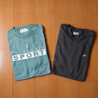 トラサルディ(Trussardi)のNo.260 メンズ Tシャツ 2枚 L TRUSSARDI BENETTON(Tシャツ/カットソー(半袖/袖なし))