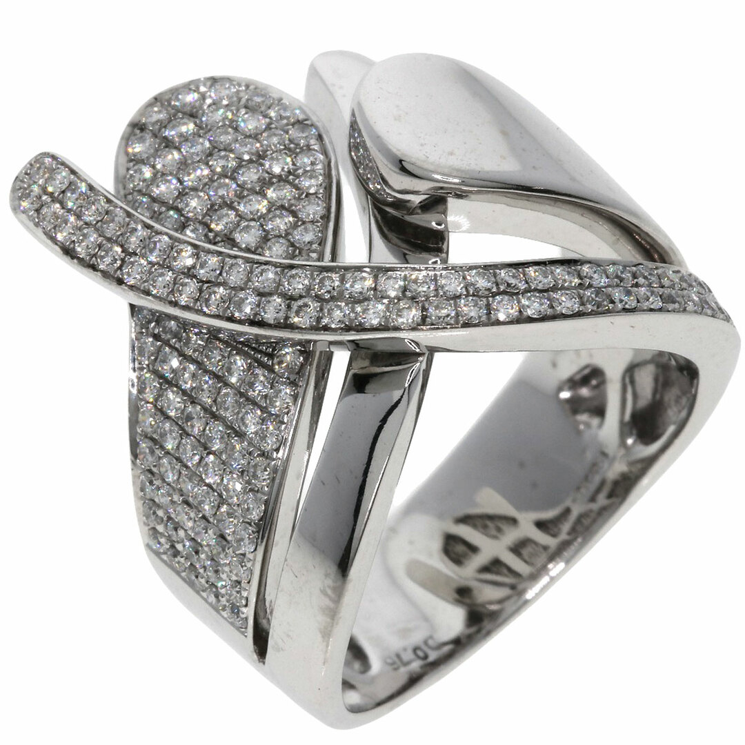 SELECT JEWELRY ダイヤモンド リング・指輪 K18WG X線Au76% レディース レディースのアクセサリー(リング(指輪))の商品写真