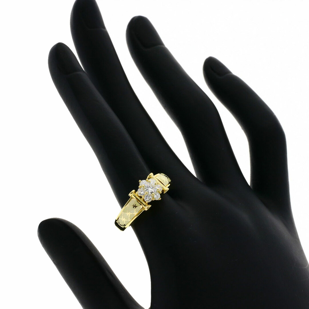 SELECT JEWELRY ダイヤモンド エナメル リング・指輪 K18YG レディース レディースのアクセサリー(リング(指輪))の商品写真