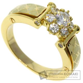 SELECT JEWELRY ダイヤモンド エナメル リング・指輪 K18YG レディース(リング(指輪))