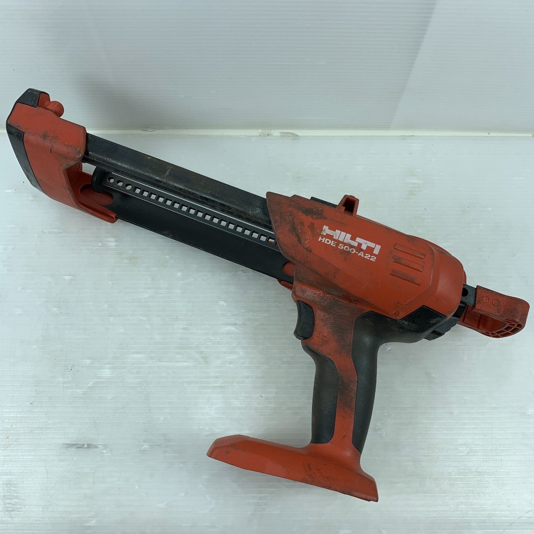 κκHilti ヒルティ 電動工具 充電式ディスペンサー 充電池2個・ケース付 22v 00367017 HDE500-A22 レッド インテリア/住まい/日用品の文房具(その他)の商品写真