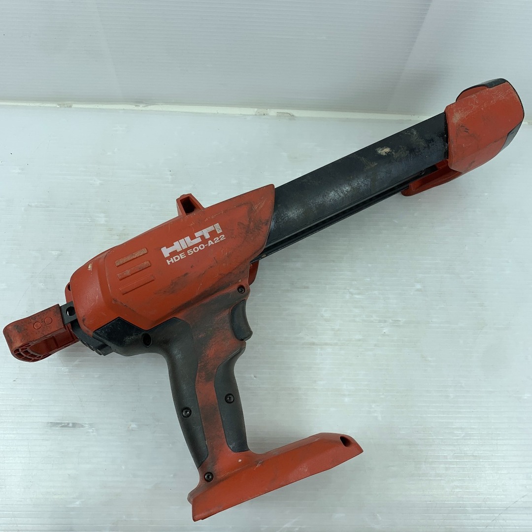 κκHilti ヒルティ 電動工具 充電式ディスペンサー 充電池2個・ケース付 22v 00367017 HDE500-A22 レッド インテリア/住まい/日用品の文房具(その他)の商品写真