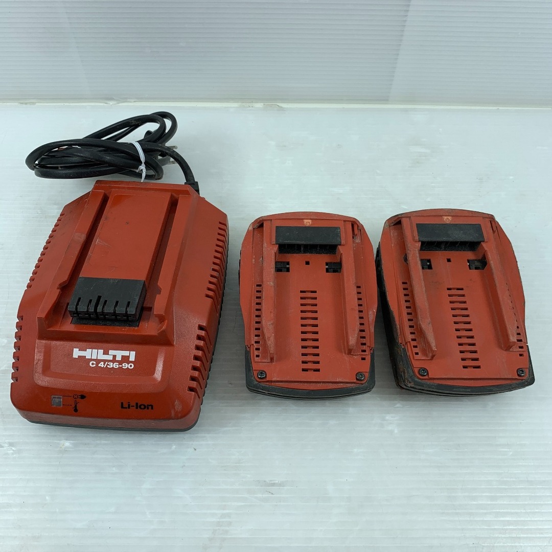 κκHilti ヒルティ 電動工具 充電式ディスペンサー 充電池2個・ケース付 22v 00367017 HDE500-A22 レッド インテリア/住まい/日用品の文房具(その他)の商品写真