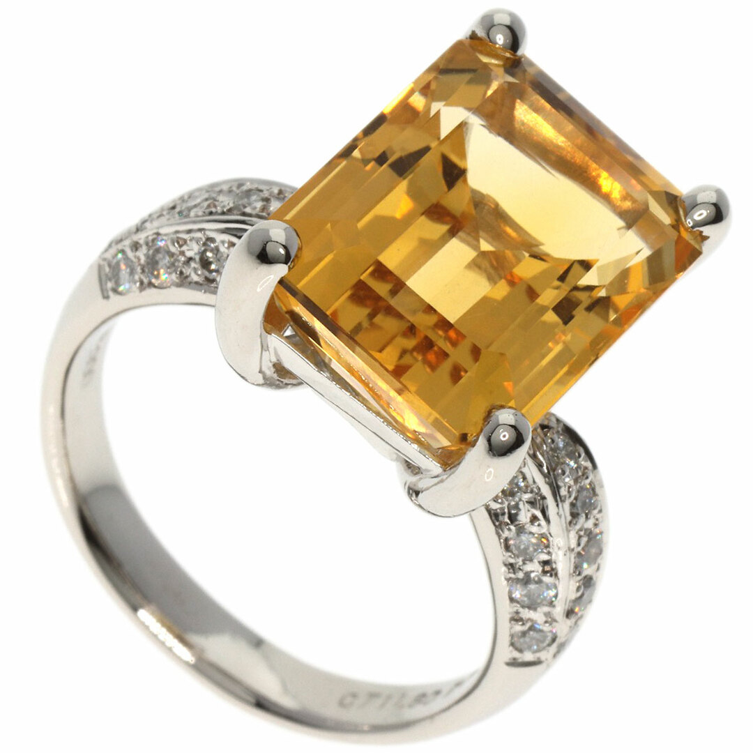 SELECT JEWELRY シトリン ダイヤモンド リング・指輪 レディース レディースのアクセサリー(リング(指輪))の商品写真
