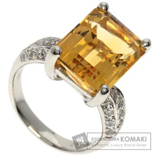 SELECT JEWELRY シトリン ダイヤモンド リング・指輪 レディース(リング(指輪))