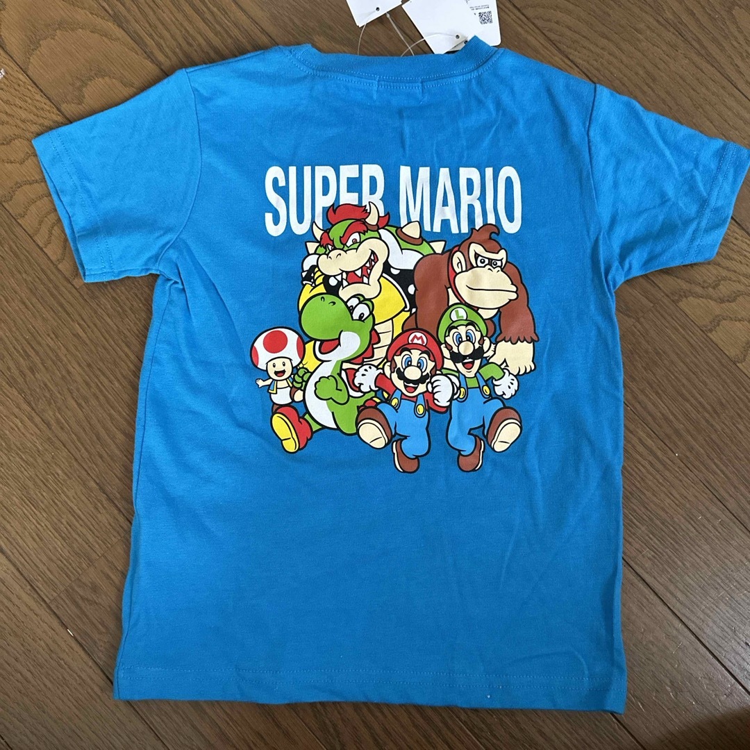 BANDAI(バンダイ)の値下げ！タグ付き新品！マリオ Tシャツ　４枚セット！ キッズ/ベビー/マタニティのキッズ服男の子用(90cm~)(Tシャツ/カットソー)の商品写真