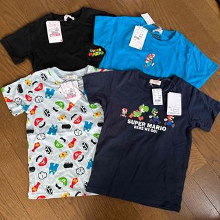 値下げ！タグ付き新品！マリオ Tシャツ　４枚セット！