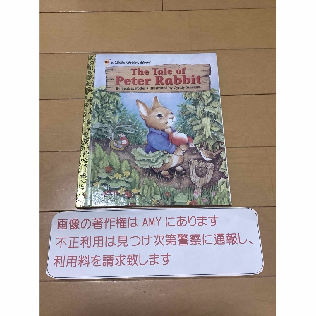 洋書 THE TALE OF PETER RABBIT ピーターラビット　絵本 エンタメ/ホビーの本(絵本/児童書)の商品写真