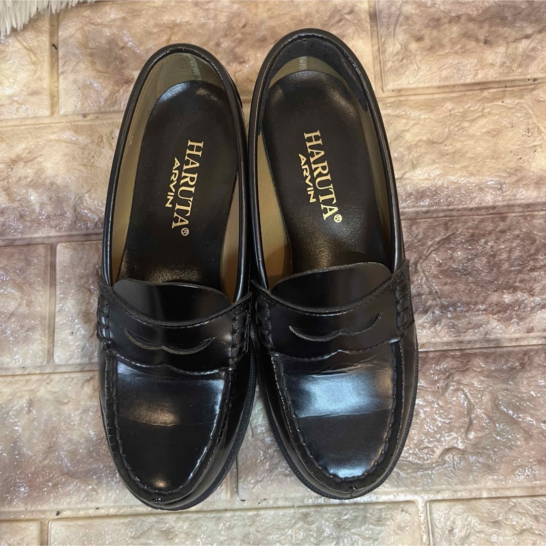 HARUTA(ハルタ)の新品同様　ハルタ　4514 コインローファー　22cm EE レディースの靴/シューズ(ローファー/革靴)の商品写真