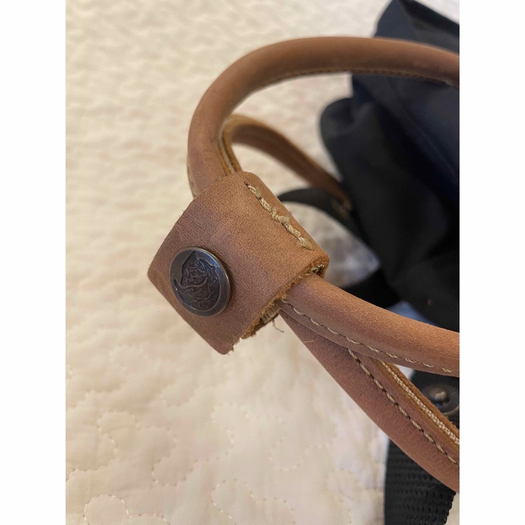 FJALLRAVEN KANKEN(フェールラーベンカンケン)のカンケン　リュック　フェールラーベン　No.2 ブラック　レザー レディースのバッグ(リュック/バックパック)の商品写真